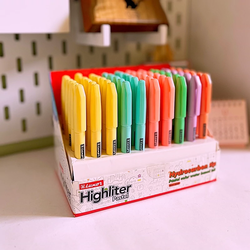 هایلایتر(علامتزن) قلمی لاکسر پاستلی کد 4783